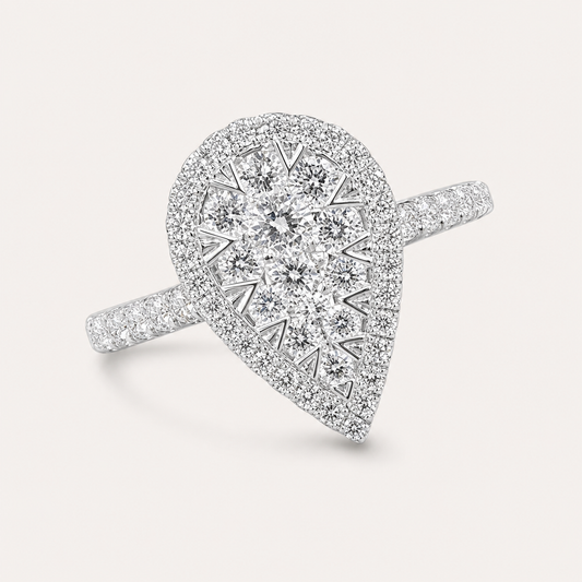 Rosee Pear Ring