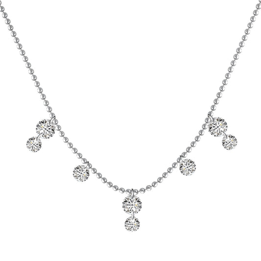 Vespera double round necklace