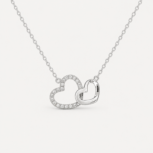 Duo Coeur Pendant