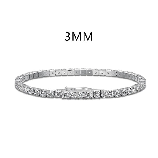 Aeloria crystal tennis bracelet-OrifineJewels
