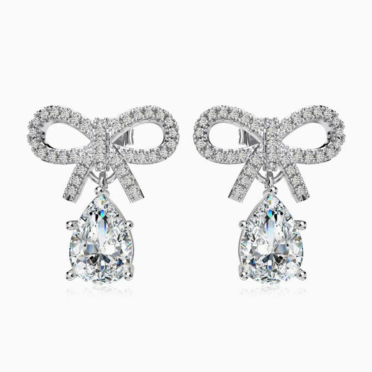 Althara clear clip earring-OrifineJewels