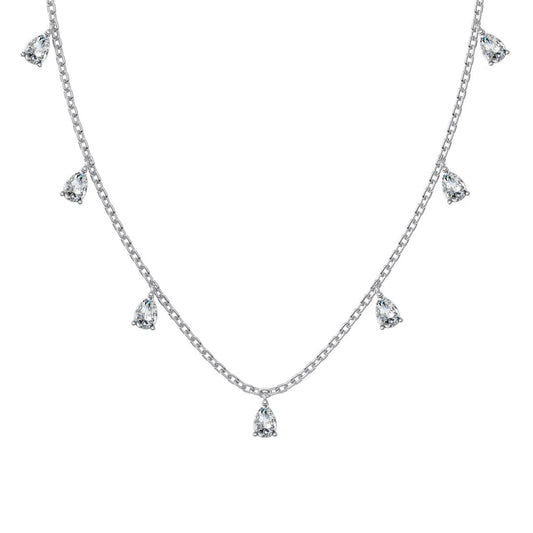 Elvenia white drop necklace-OrifineJewels