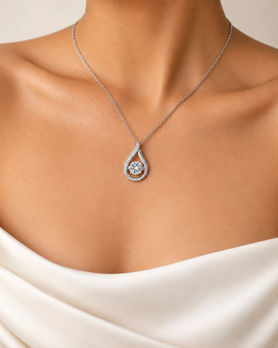 Rhodium plated jewellery