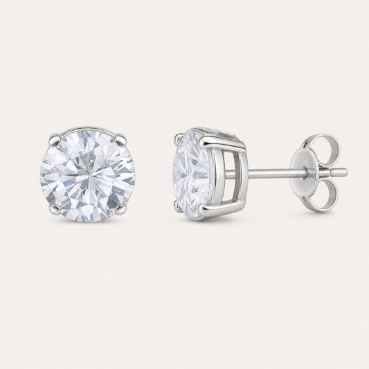 Etoile Solitaire Studs