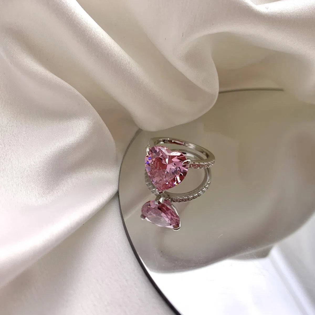 Alira pink diamond ring-OrifineJewels