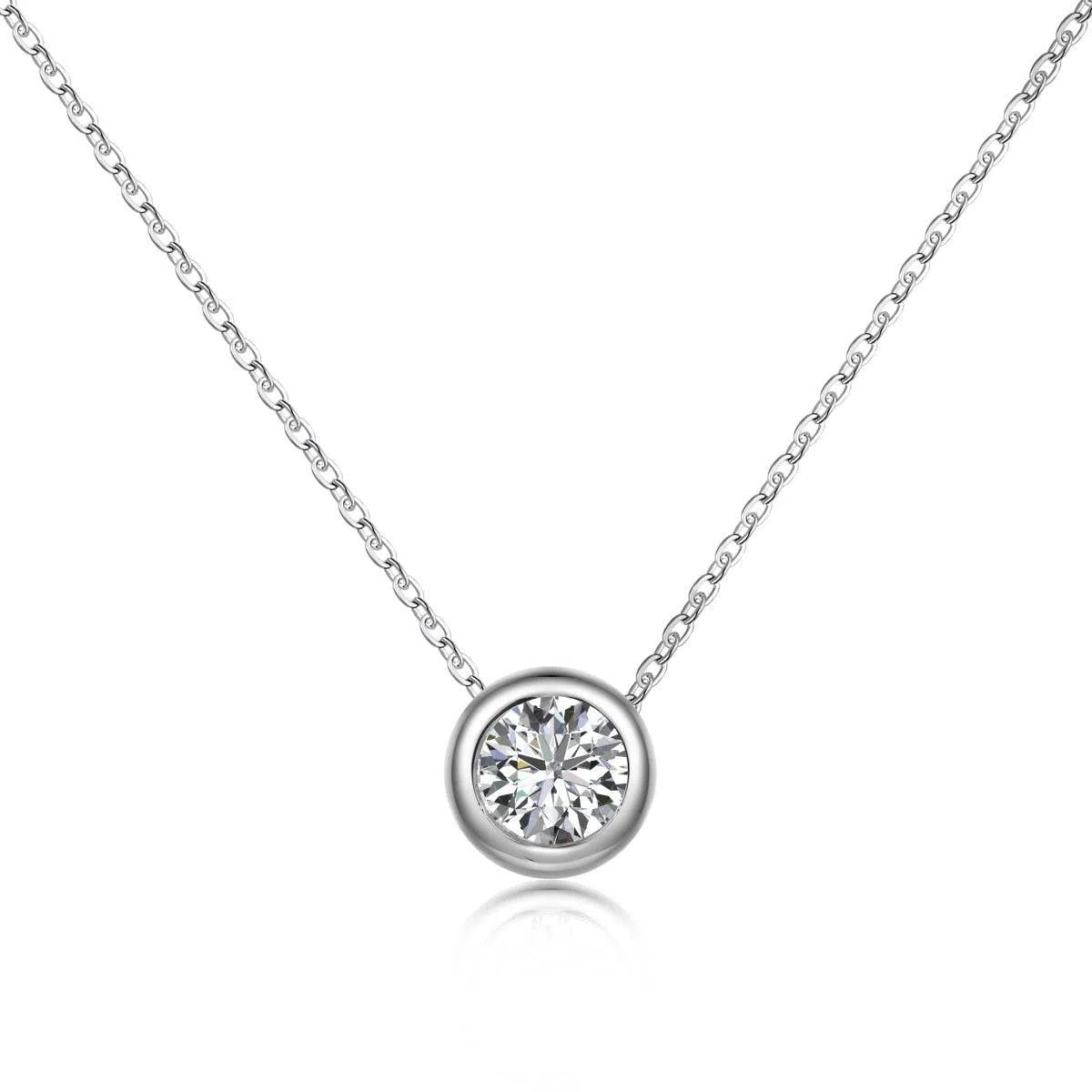 Astrid crystal round pendant-OrifineJewels