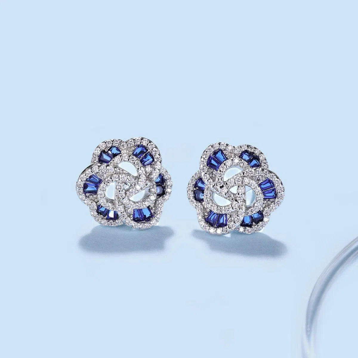 Aurora blue studs-OrifineJewels