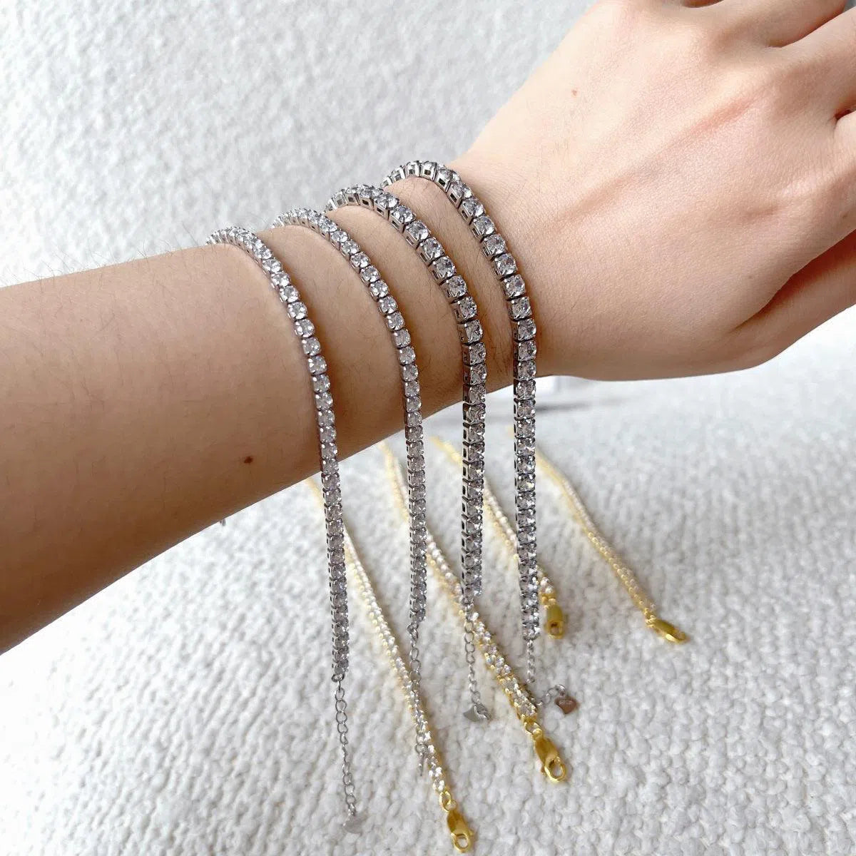 Crystal adjustable bracelet-OrifineJewels