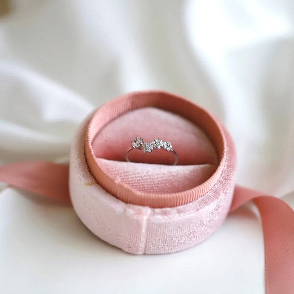 Dainty motif ring-OrifineJewels