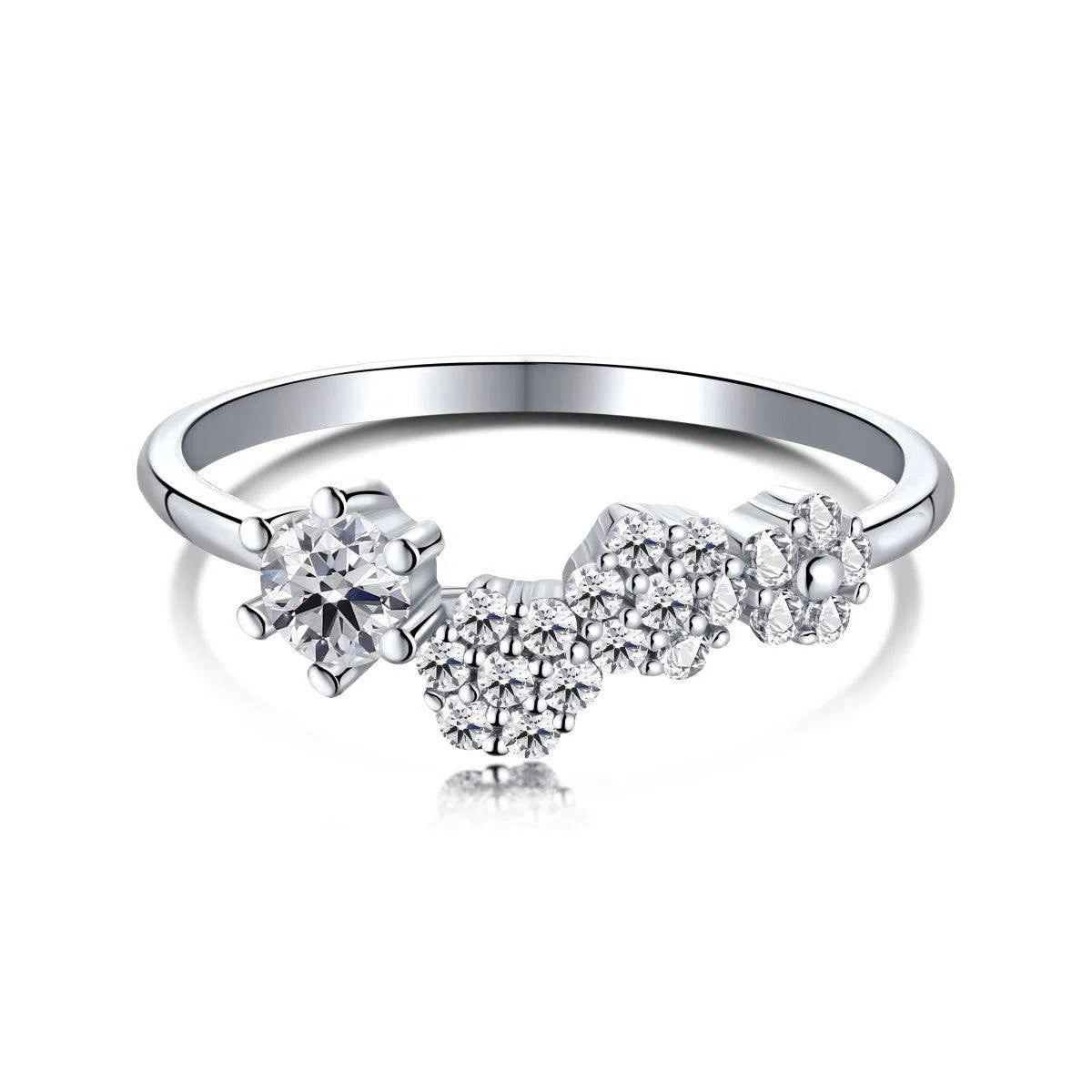 Dainty motif ring-OrifineJewels