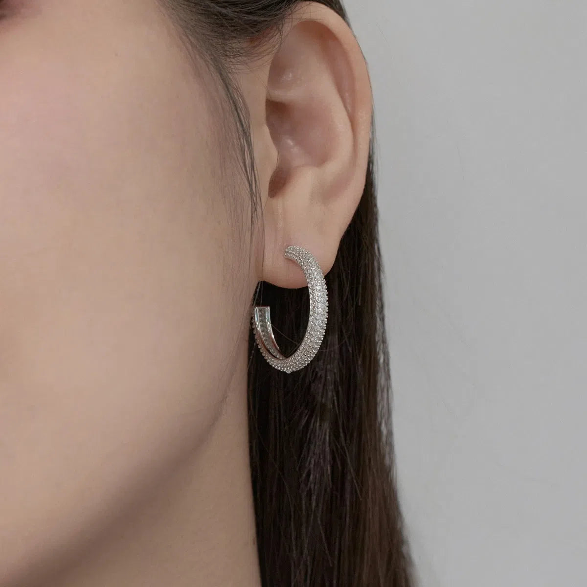 Eira hoop earring-OrifineJewels