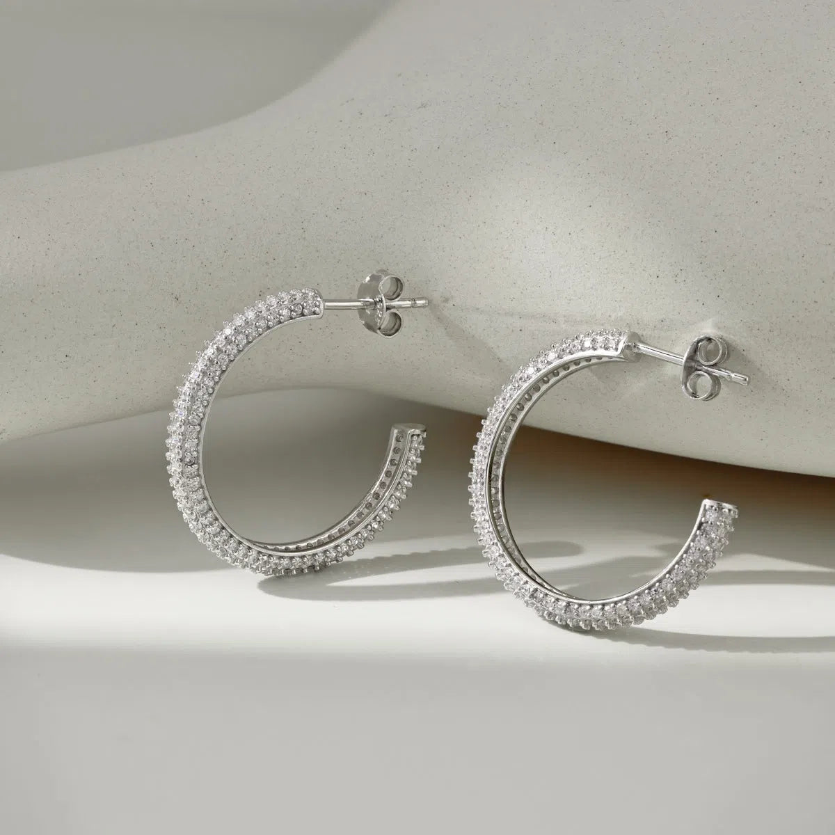 Eira hoop earring-OrifineJewels