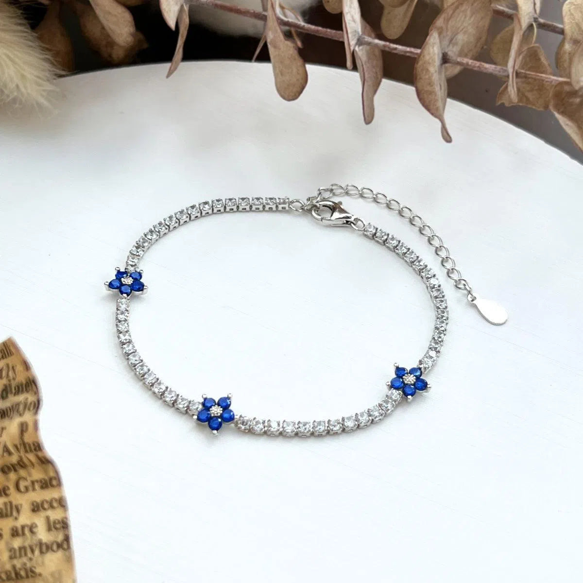 Elara blue bracelet-OrifineJewels