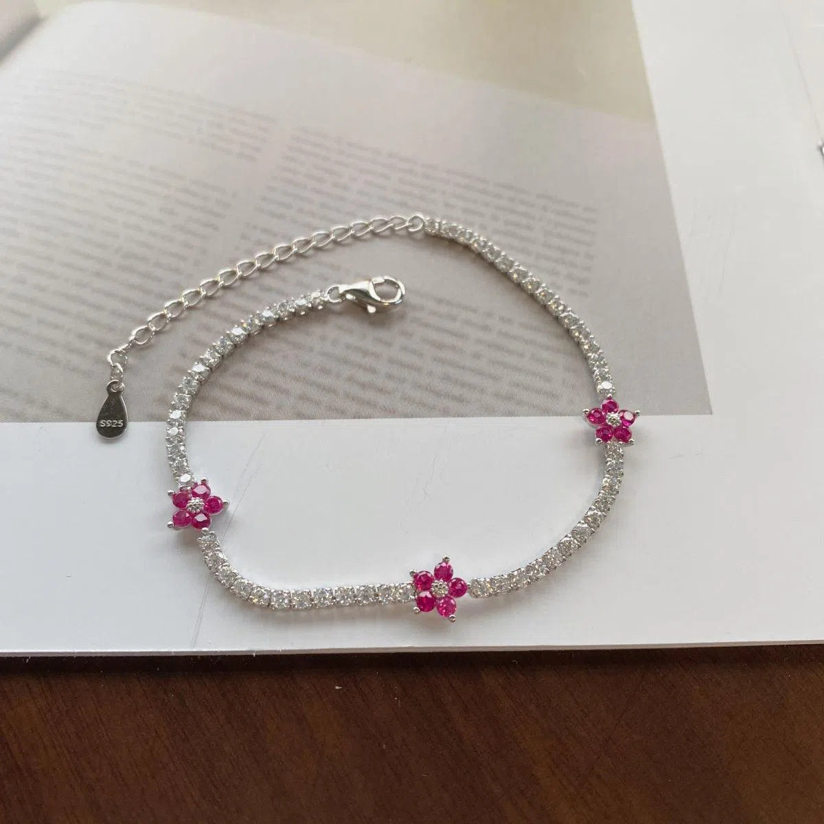 Elara pink bracelet-OrifineJewels