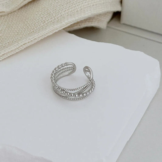 Elysia adjustable ring-OrifineJewels