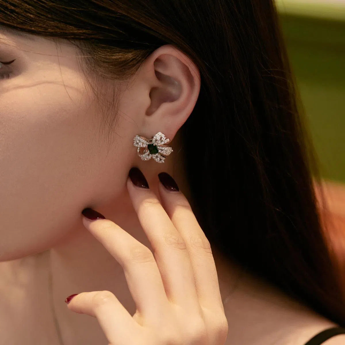 Ethyria clip earring-OrifineJewels