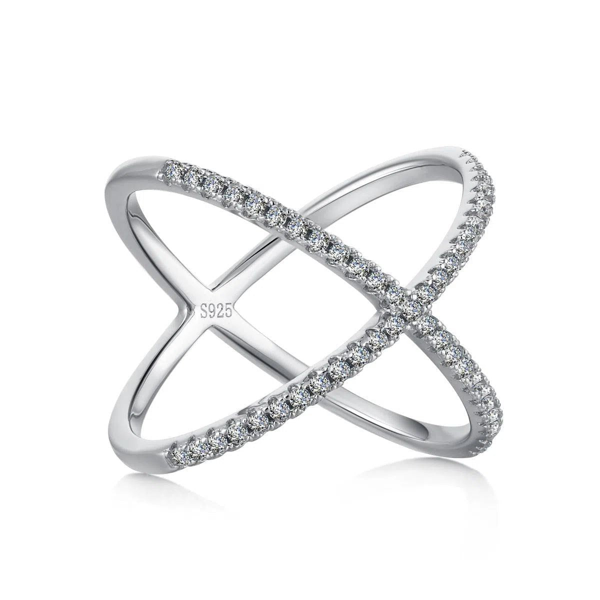 Fiora cross ring-OrifineJewels