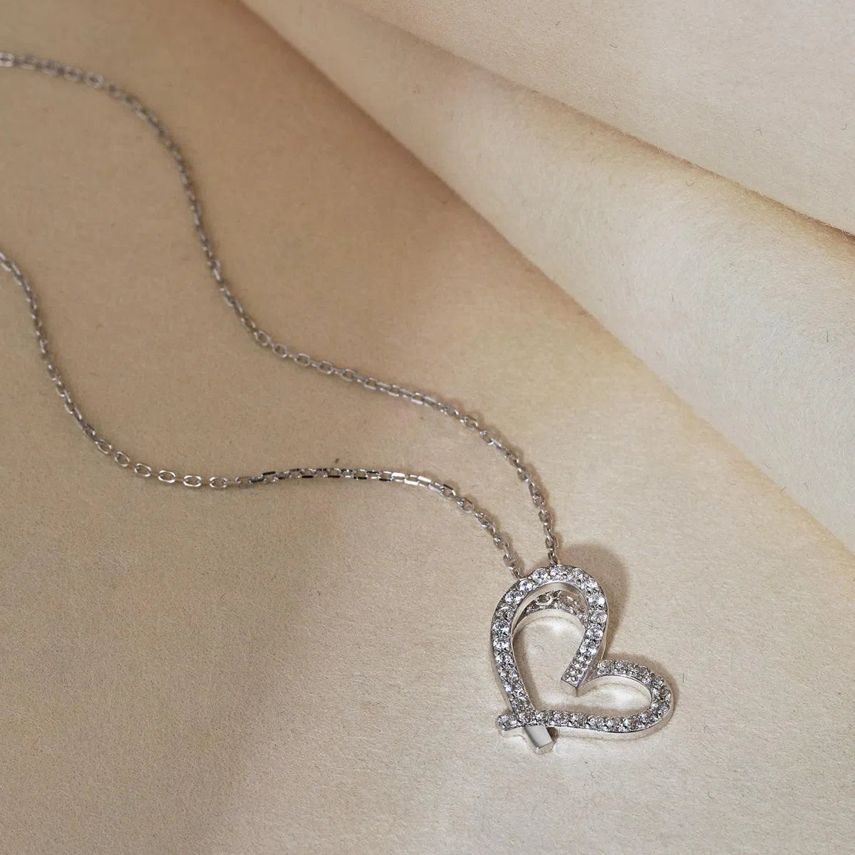 Fiora heart pendant-OrifineJewels