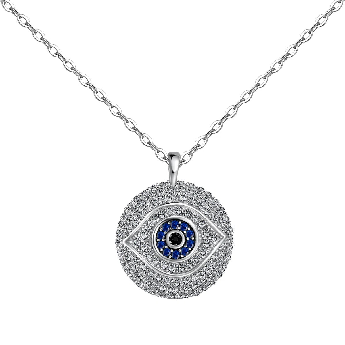 Leora evil eye pendant-OrifineJewels