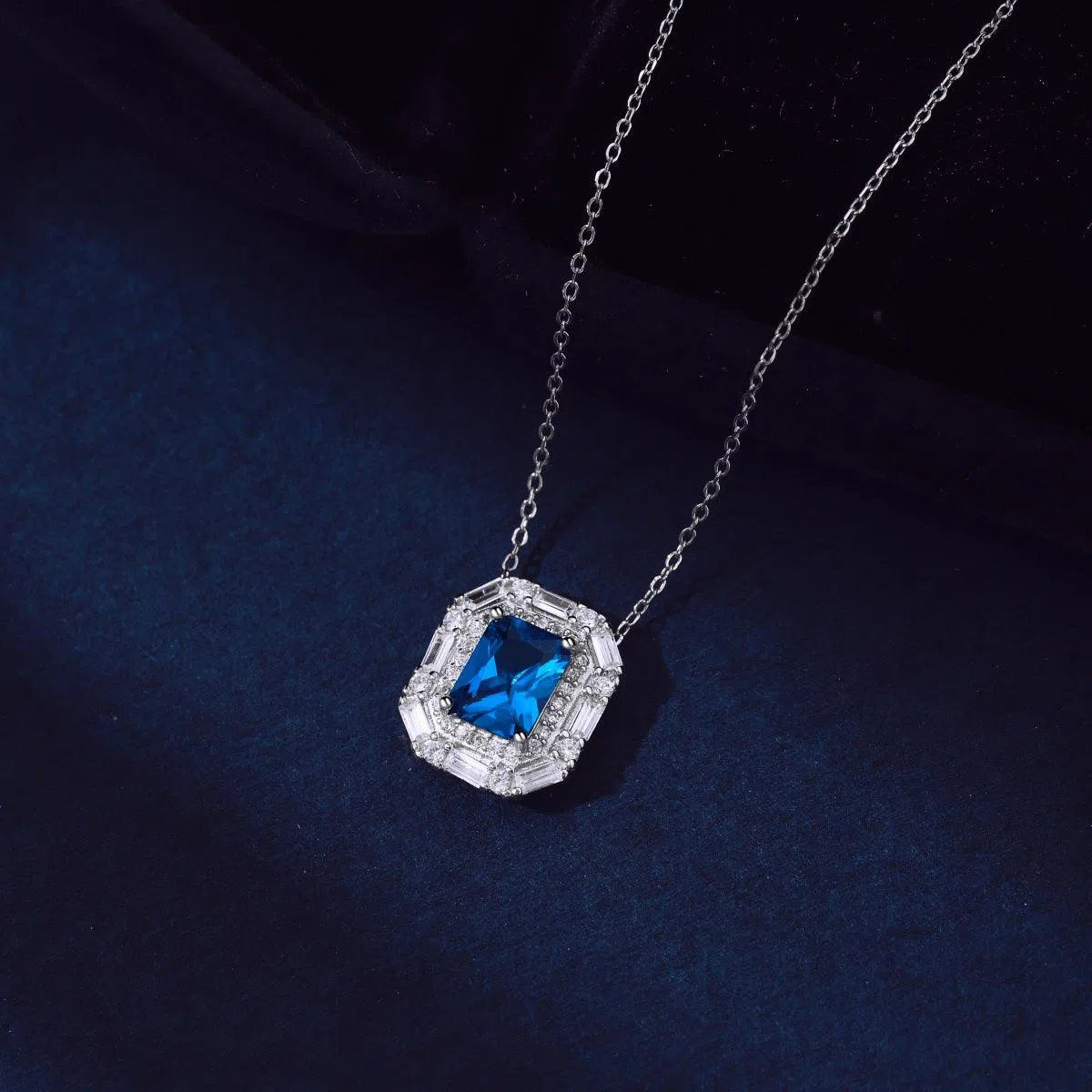 Luna blue necklace-OrifineJewels