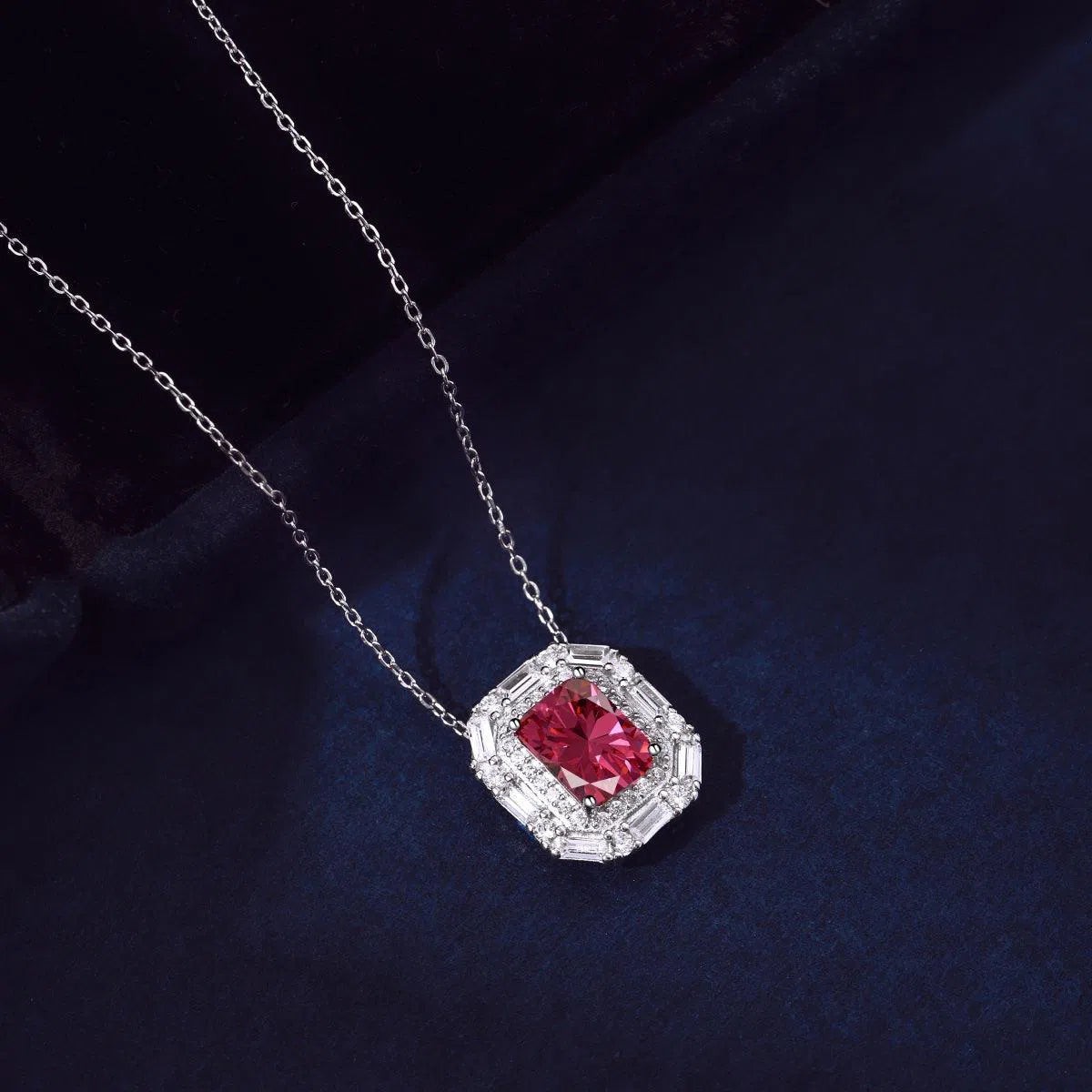 Luna red necklace-OrifineJewels