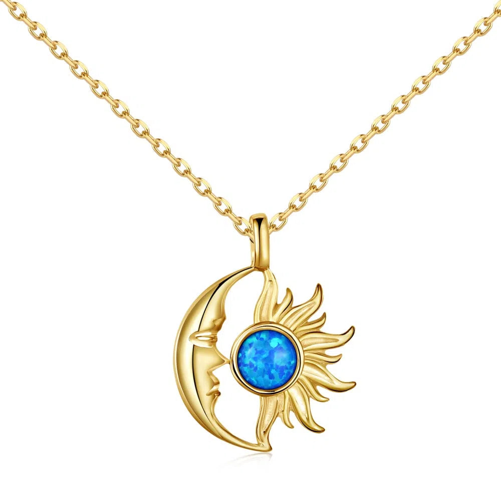 Nivara blue opal pendant-OrifineJewels