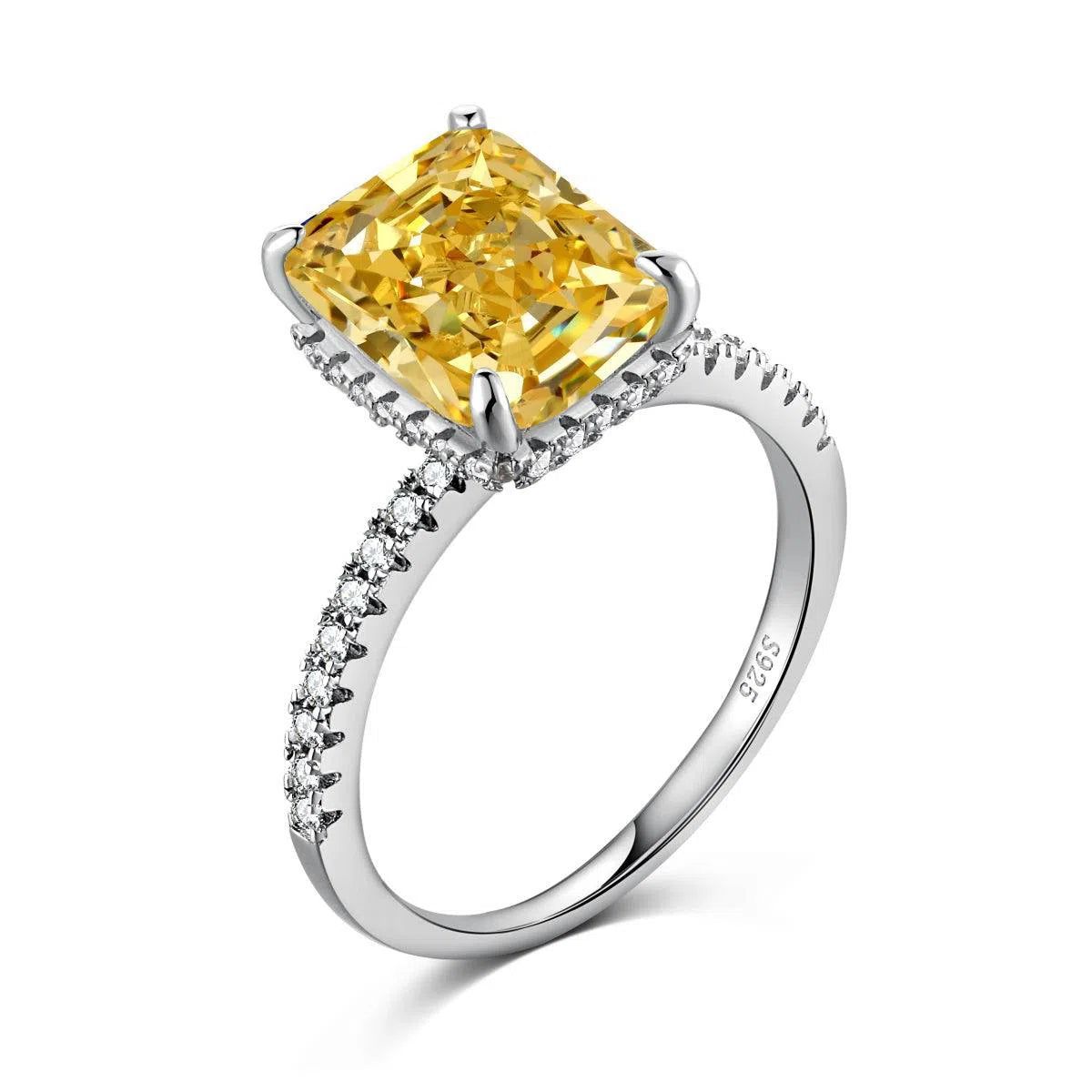 Novella yellow motif ring-OrifineJewels