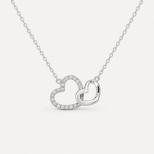 Duo Coeur Pendant