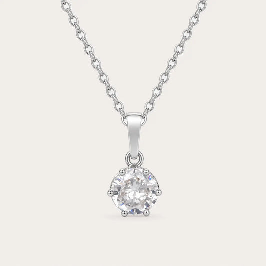 Etoile Solitaire Pendant