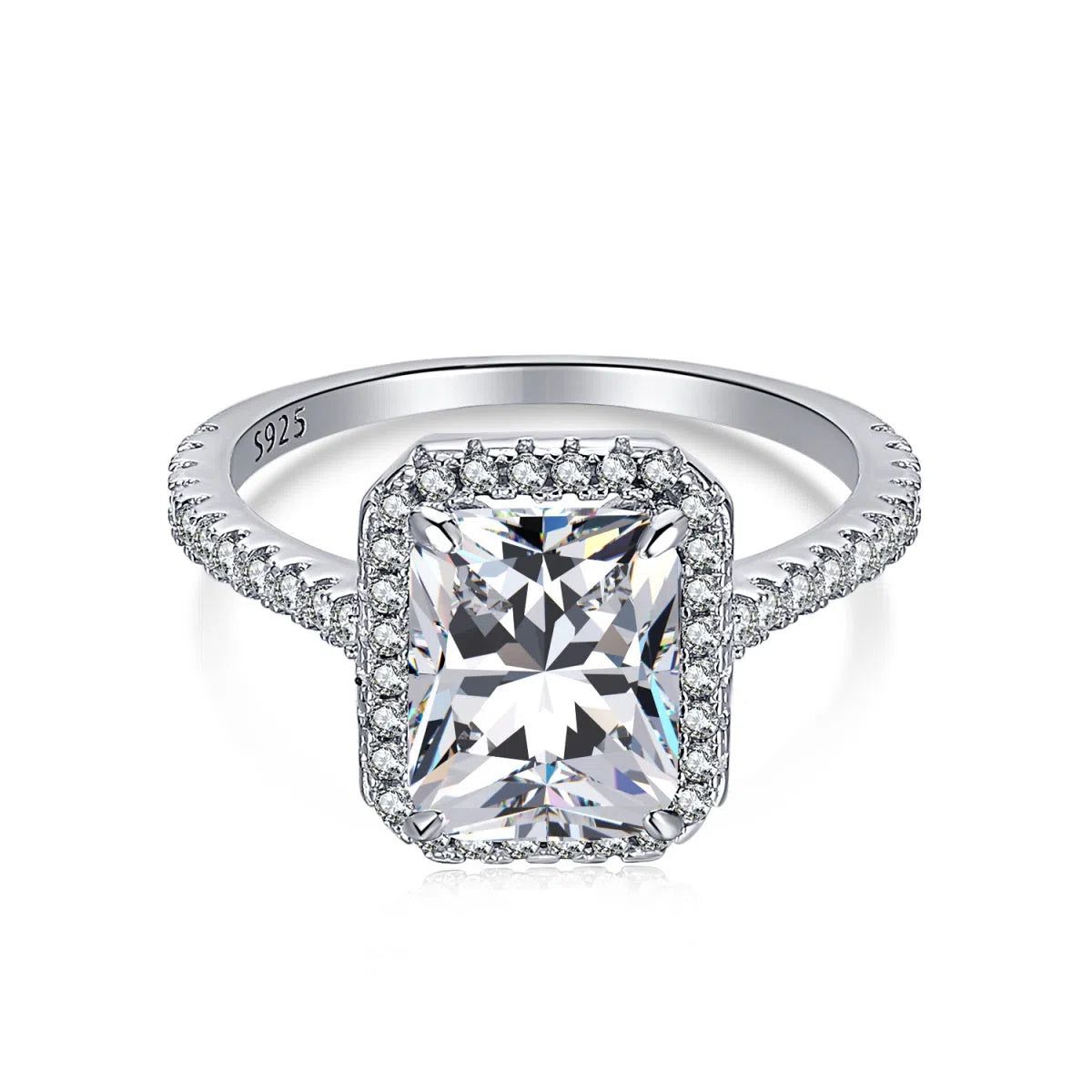 Orlissa clear halo ring-OrifineJewels