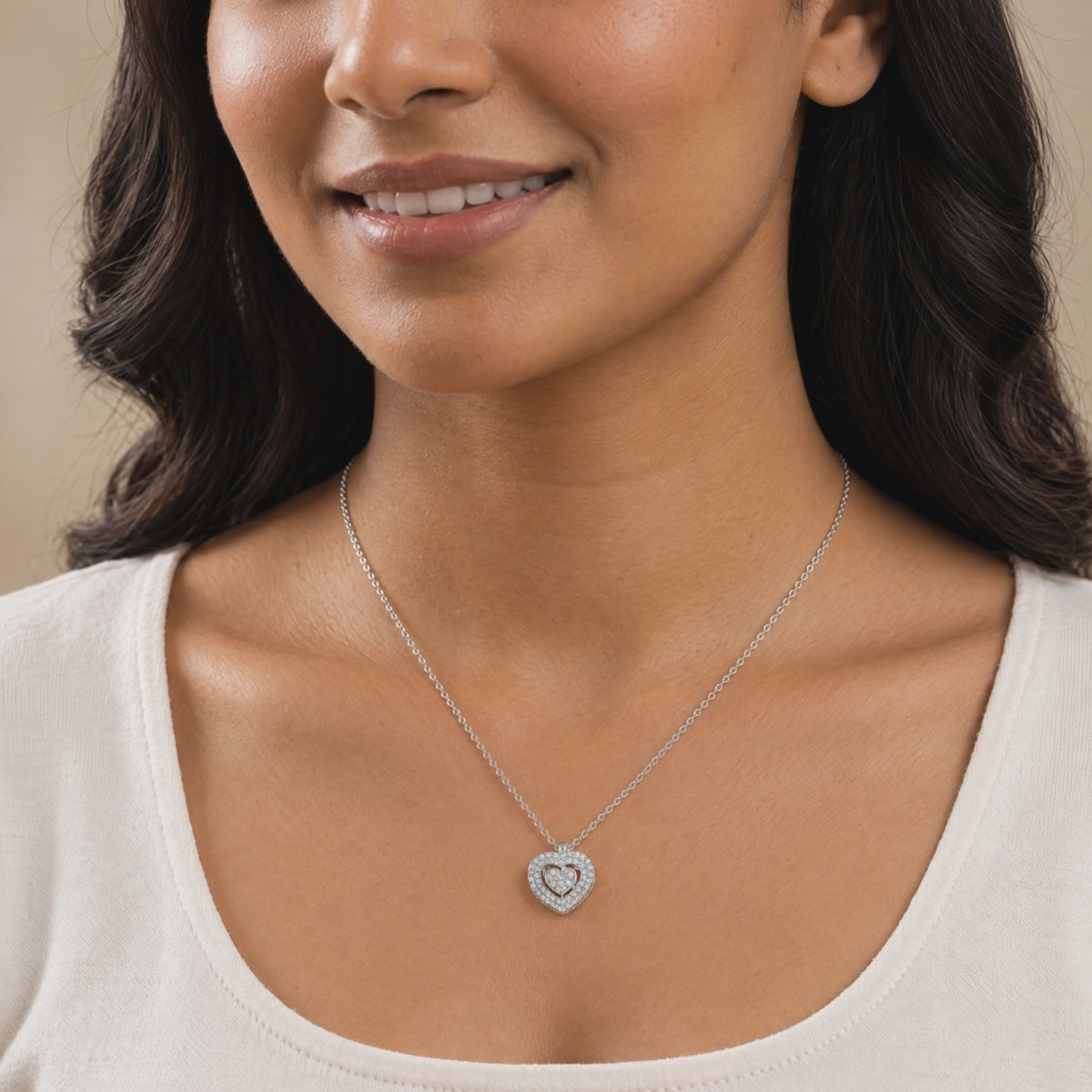 Aimee Heart Pendant