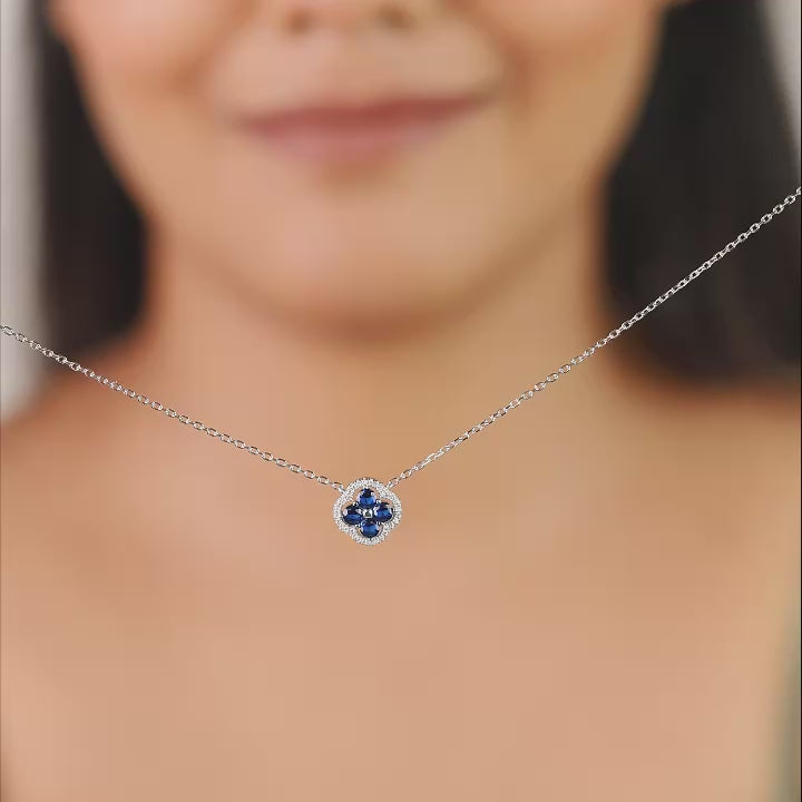 Mirabella deep blue pendant