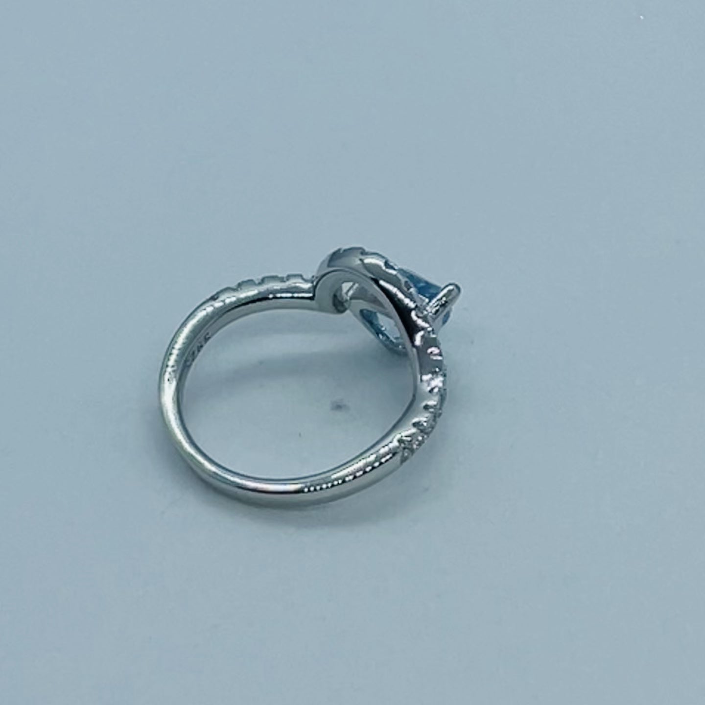 Nebula ocean cocktail ring