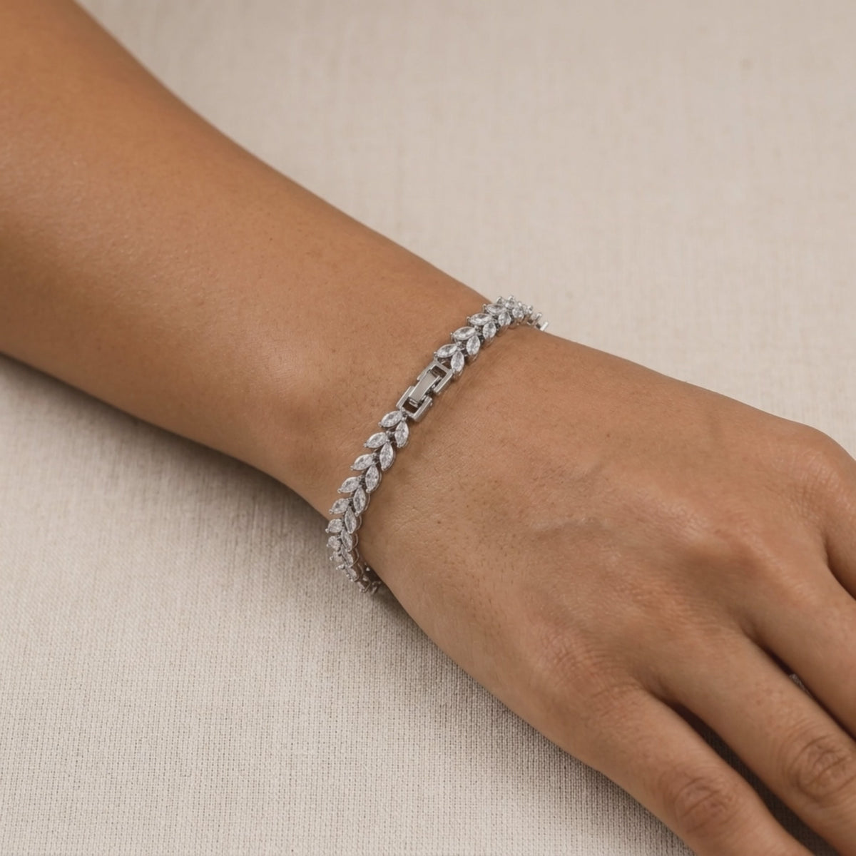 Laurier Tennis Bracelet