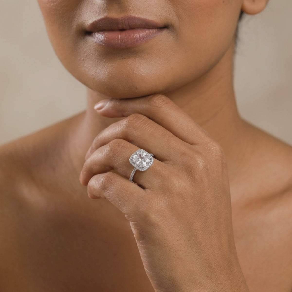 Josephine Halo Ring