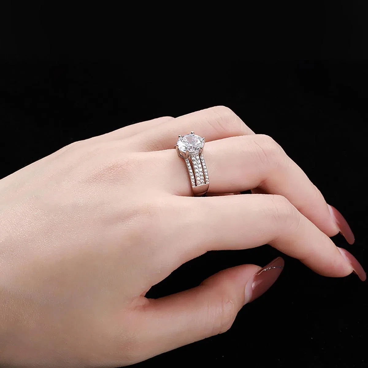 Solara band ring-OrifineJewels