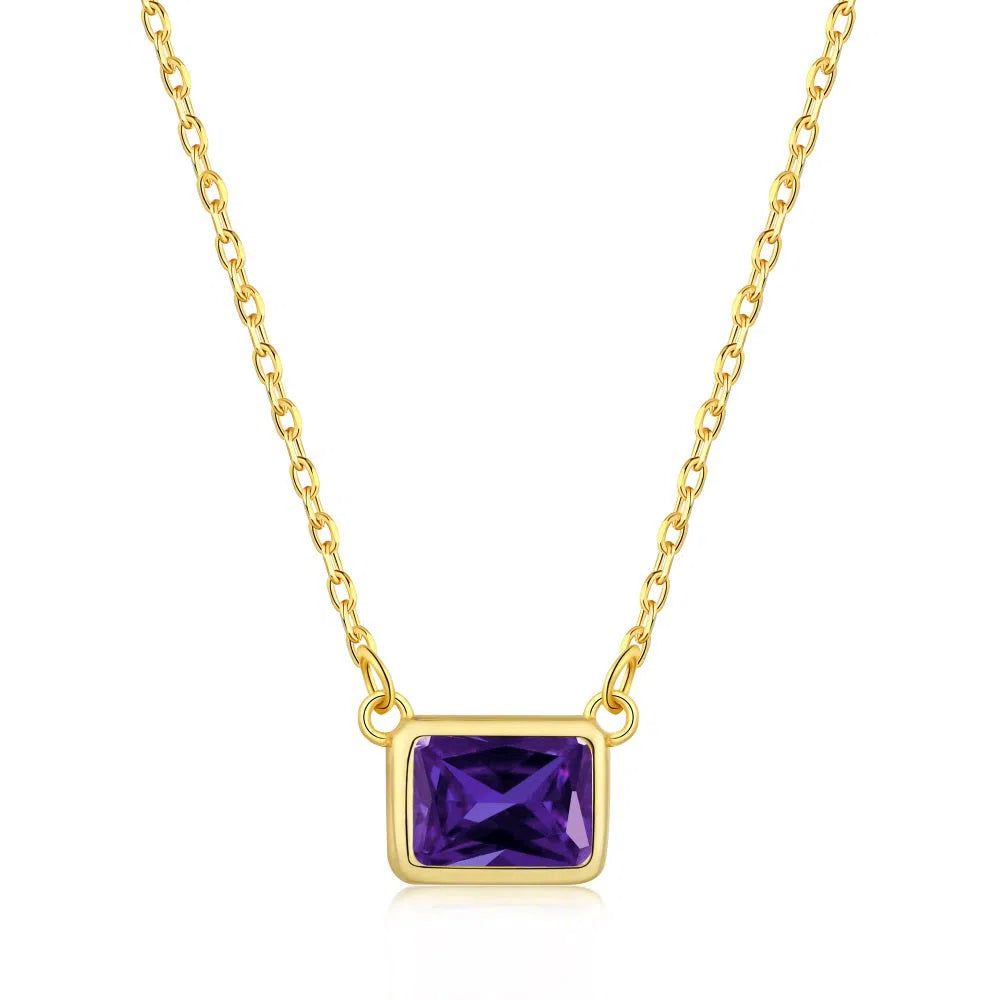 Sorella violet pendant-OrifineJewels