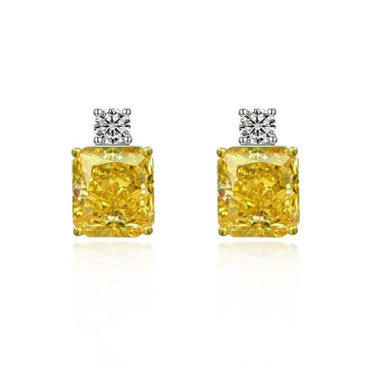 Stellar yellow studs-OrifineJewels